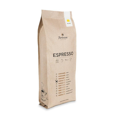 Espresso Milano-1kg-Ganze Bohne-Fortezza