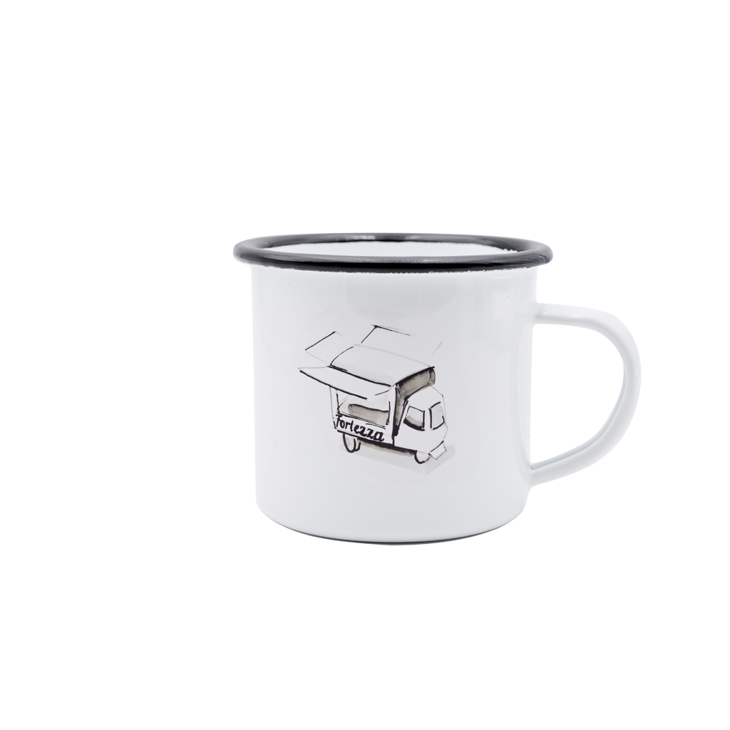 Fortezza Emaille Tasse, 300ml - Motiv Ape