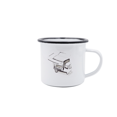 Fortezza Emaille Tasse, 300ml - Motiv Ape