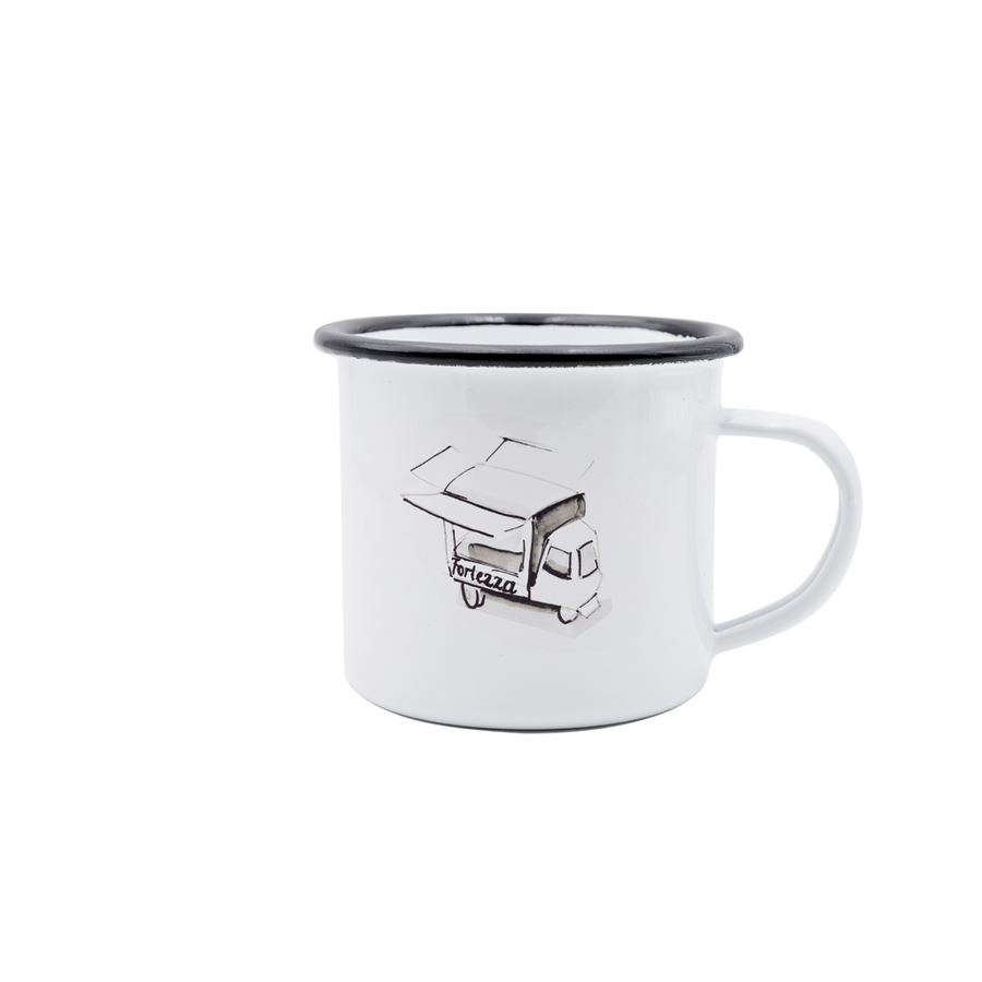 Fortezza Emaille Tasse, 300ml - Motiv Ape